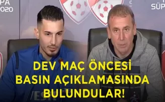 Dev Maç Öncesi Önemli Açıklamalar!!!