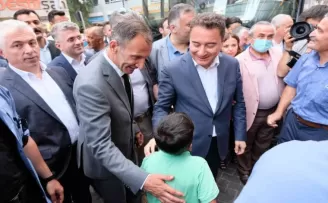 DEVA Partisi Genel Başkanı Ali Babacan Gümüşhane’de