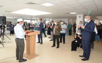 Dilek hemşirenin adı yıllardır çalıştığı ameliyathaneye verildi
