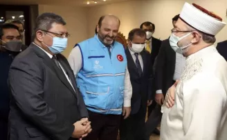 Diyanet İşleri Başkanı Erbaş, Malezya Dışişleri Bakanı Abdullah ile görüştü
