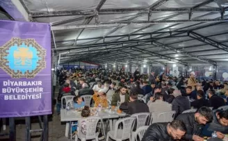Diyarbakır’da ramazanda 230 bin kişiye iftar hizmeti