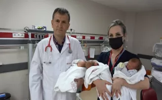 Doktorları şaşırtan doğum
