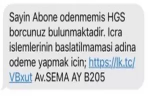 Dolandırıcıların ‘HGS’ tuzağı
