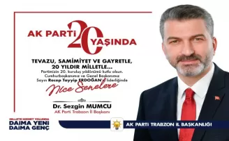 Dr. Sezgin Mumcu'dan 20. yıl mesajı