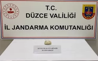 Düzce’de 3 milyon TL’lik uyuşturucu operasyonu