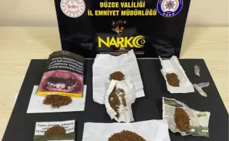 Düzce’de uyuşturucu operasyonunda 3 tutuklama