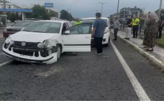 Düzce’de zincirleme trafik kazası