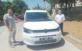 Edirne’de Keşan SYDV’ye yeni araç