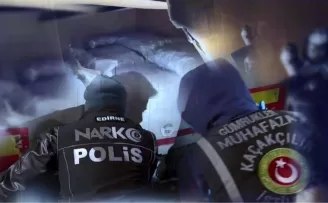 Edirne’de rekor uyuşturucu operasyonu! 289 kilo uyuşturucu ele geçirildi
