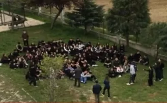 Edirne Keşan’da öğrenci protestosuna müdahale iddiası!