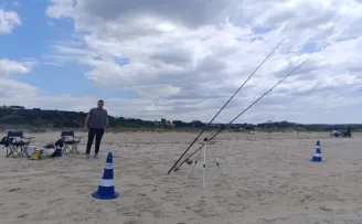 Edirne Mecidiye Sahili’nde olta sesleri