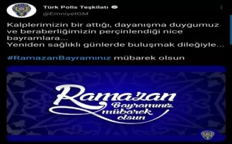 EGM’den bayram paylaşımı
