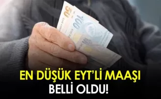 En düşük EYT’li maaşı belli oldu!