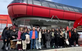 Erasmus öğrencileri Erciyes’e hayran kaldı