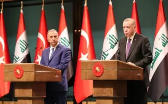 Erdoğan-Kazımi ortak basın toplantısı
