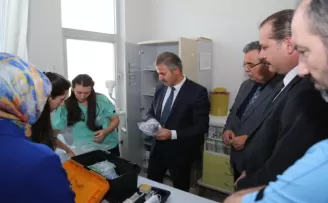 Erzurum Palandöken’de sağlık hizmetlerine yerinde inceleme