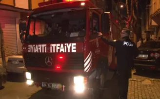 Esenler’de korkutan yangın
