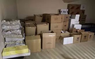 Esenler’de sigara imalathanesine baskın
