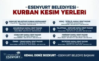 Esenyurt Belediyesi bayrama hazır
