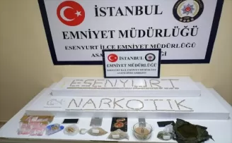 Esenyurt’ta 3 kilo uyuşturucu ele geçirildi
