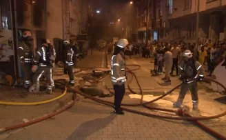Esenyurt’ta iş yeri yangını
