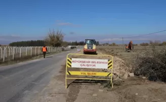 Eskişehir Büyükşehir’den Çifteler’e 30 kilometrelik yol yatırımı