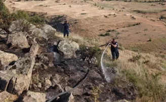 Eskişehir’deki orman yangınına müdahale sürüyor