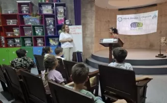 Eskişehirli miniklerden park toplantısı