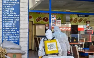 Esnafa hijyen ve işgal harcı desteği
