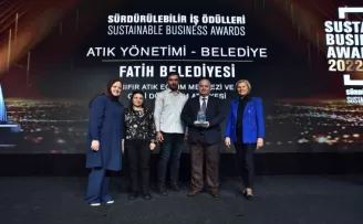 Fatih Belediyesi’nin atık çalışmalarına bir ödül daha
