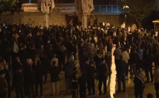 Fatih Camii’nde Kudüs’e destek mitingi
