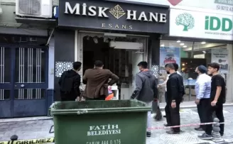 Fatih’te parfüm satışı yapan iş yerinde patlama
