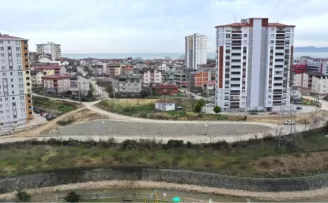 Fatsa Evkaf’ta taş duvar tamamlandı