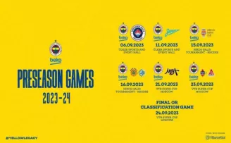 Fenerbahçe Beko’nun hazırlık programı belli oldu

