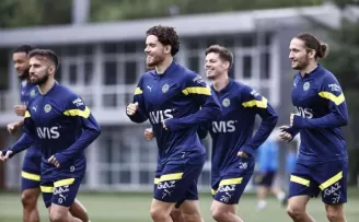 Fenerbahçe, Dinamo Kiev maçı hazırlıklarını sürdürdü
