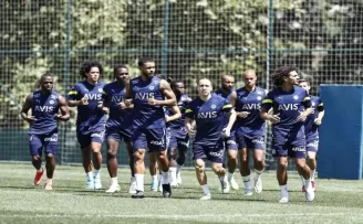 Fenerbahçe, Dinamo Kiev maçı hazırlıklarını sürdürdü
