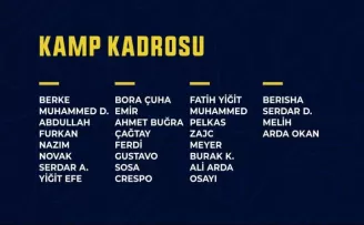 Fenerbahçe’nin Antalya kamp kadrosu açıklandı
