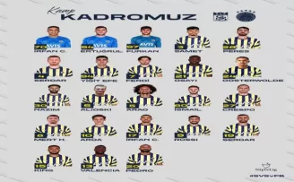 Fenerbahçe’nin Sivasspor maçı kamp kadrosu belli oldu
