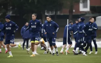 Fenerbahçe Trabzonspor maçı hazırlıklarını sürdürdü

