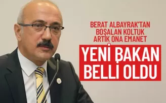Yeni Maliye Bakanı Lütfi Elvan oldu