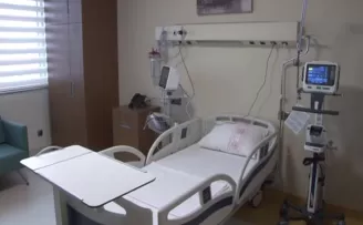 Başakşehir Şehir Hastanesinin yoğun bakım üniteleri görüntülendi