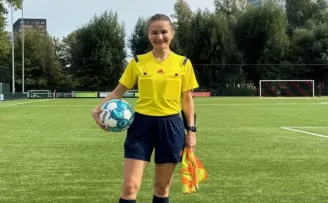 FIFA kokartlı kadın hakem Türkiye’de ilke imza attı