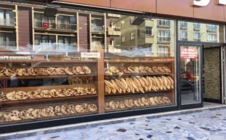 Fırınlarda korona virüse karşı ‘brandalı’ önlem
