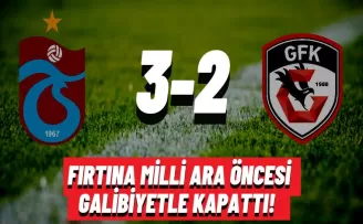 Fırtına Milli ara öncesi galibiyetle kapattı! 