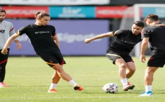 Galatasaray, Alanyaspor maçı hazırlıklarını sürdürdü
