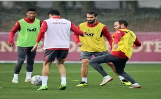 Galatasaray, Beşiktaş maçı hazırlıklarını sürdürdü
