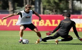 Galatasaray’da Alanyaspor mesaisi devam etti
