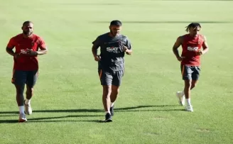Galatasaray’da milli oyuncular takıma katıldı
