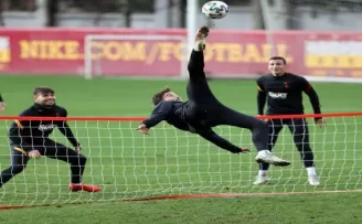 Galatasaray, Göztepe hazırlıklarına devam etti
