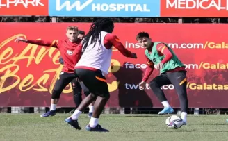 Galatasaray, Göztepe maçı hazırlıkları tamamladı
